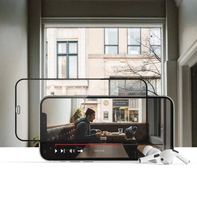 Захисне скло Hofi Glass Pro+ для iPhone 13 Pro Max Black (6216990212987)