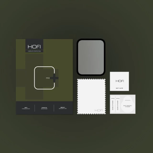 Захисне скло Hofi Hybrid Pro+ для Amazfit Bip 3 | 3 Pro Black (9589046924194)