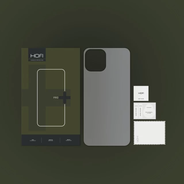 Захисна плівка Hofi Hydroflex Pro+ (2 PCS) для iPhone 12 | 12 Pro Clear (9589046925412)