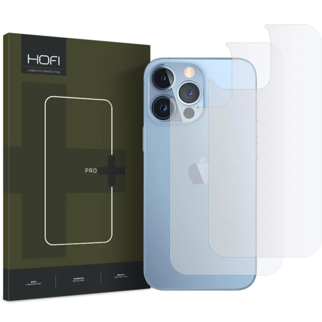Защитная пленка Hofi Hydroflex Pro+ (2 PCS) для iPhone 13 Pro Max Clear (9589046925443)