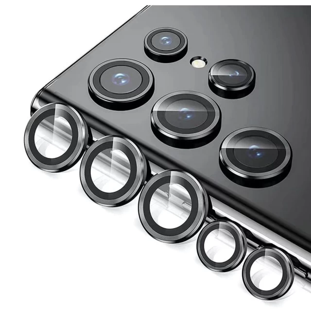 Защитное стекло для камеры Hofi Camring Pro+ для Samsung Galaxy S22 Ultra Black (9589046921667)