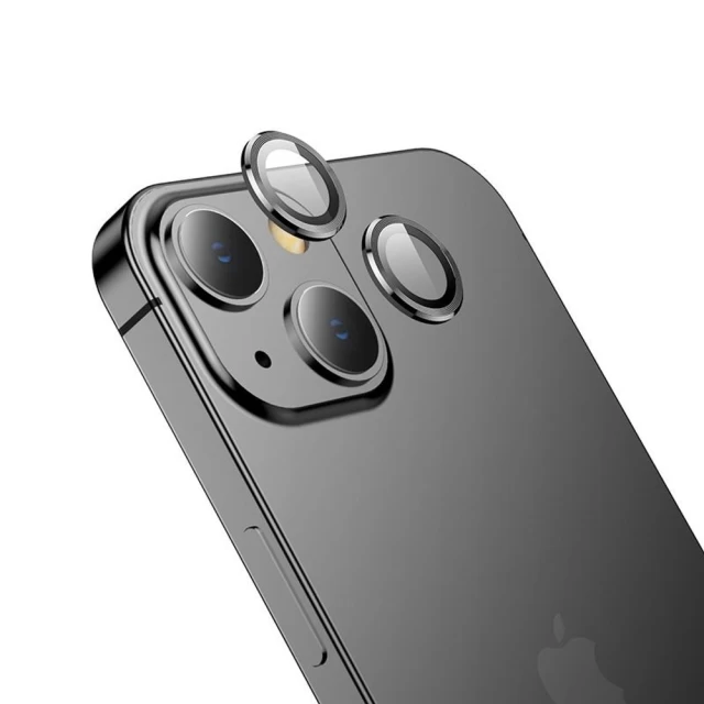 Захисне скло Hofi для камери iPhone 13 | 13 mini Camring Pro+ Black (9589046921681)