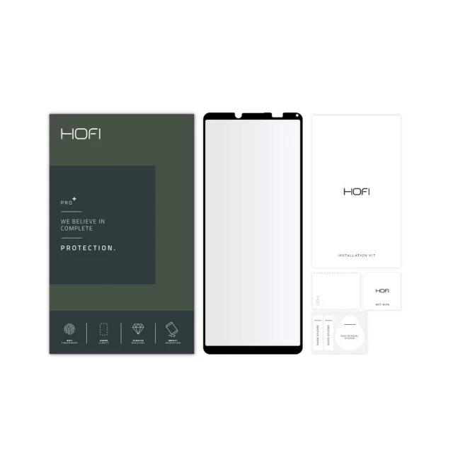 Защитное стекло Hofi Glass Pro+ для Sony Xperia 10 IV Black (9589046922657)