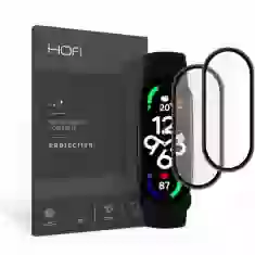 Защитное стекло Hofi Hybrid Pro+ (2 PCS) для Xiaomi Mi Smart Band 7 Black (9589046923722)