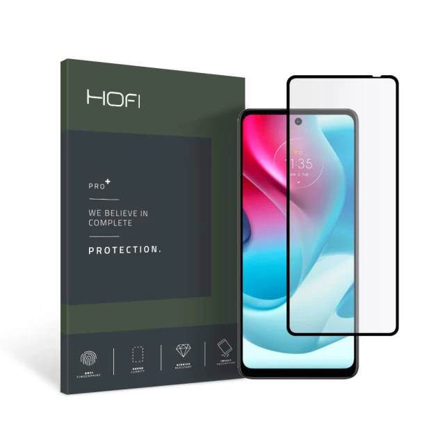 Захисне скло Hofi Glass Pro+ для Motorola Moto G60S Black (9589046927065)