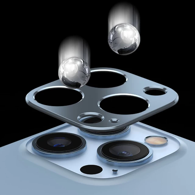 Захисне скло Hofi для камери iPhone 13 Pro | 13 Pro Max Alucam Pro+ Blue (9589046918254)