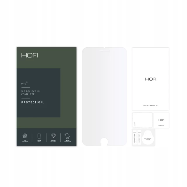 Защитное стекло Hofi Hybrid Pro+ для iPhone 8 | 7 | SE 2022/2020 Clear (5906735416848)
