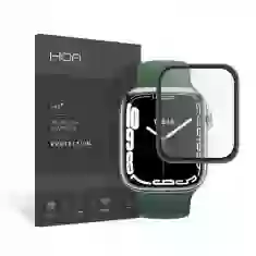 Защитное стекло Hofi Hybrid Pro+ для Apple Watch 7 | 8 41mm Black (9589046918445)