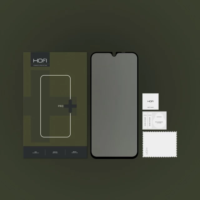 Захисне скло Hofi Glass Pro+ для Xiaomi Poco M5 Black (9490713927977)