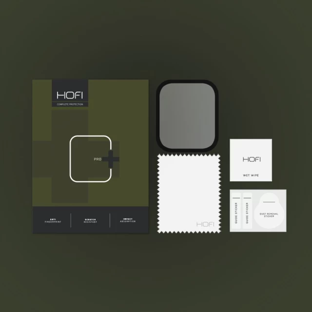 Захисне скло Hofi Hybrid Pro+ для Amazfit GTS 4 mini Black (9490713927922)