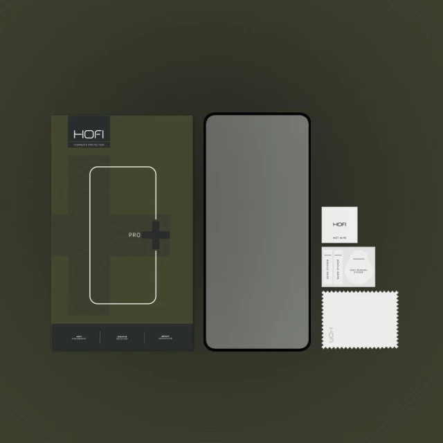 Защитное стекло Hofi Glass Pro+ для Xiaomi 12T | 12T Pro Black (9490713929469)