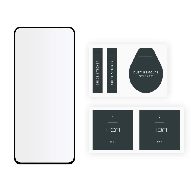 Захисне скло Hofi Glass Pro+ для Realme GT Master Edition Black (9589046918766)
