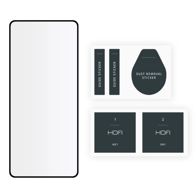 Защитное стекло Hofi Glass Pro+ для Xiaomi Redmi Note 11s 5G | Poco M4 Pro 5G Black (9589046919053)