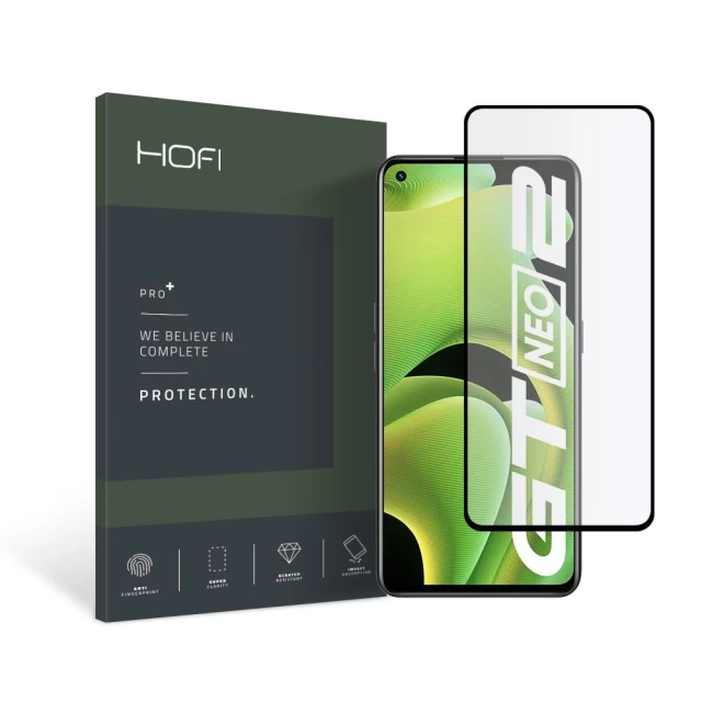 Захисне скло Hofi Glass Pro+ для Realme GT 2 5G | Neo 2 | Neo 3T Black (9589046919114)
