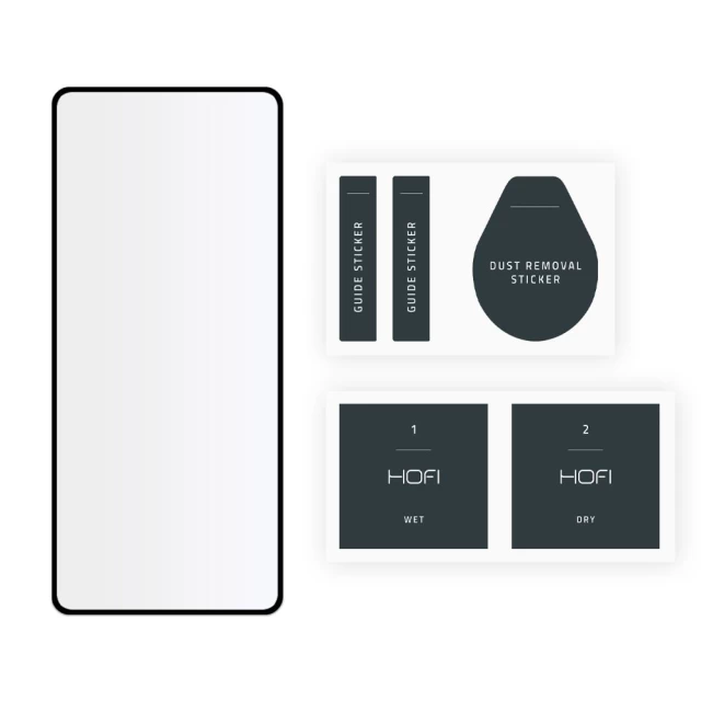 Захисне скло Hofi Glass Pro+ для Motorola Moto G31 | G41 Black (9589046919596)