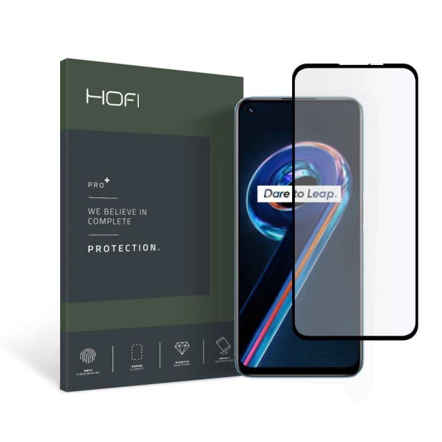 Защитное стекло Hofi Glass Pro+ для Realme 9 Pro | OnePlus Nord CE 2 Lite 5G Black (9589046920523)