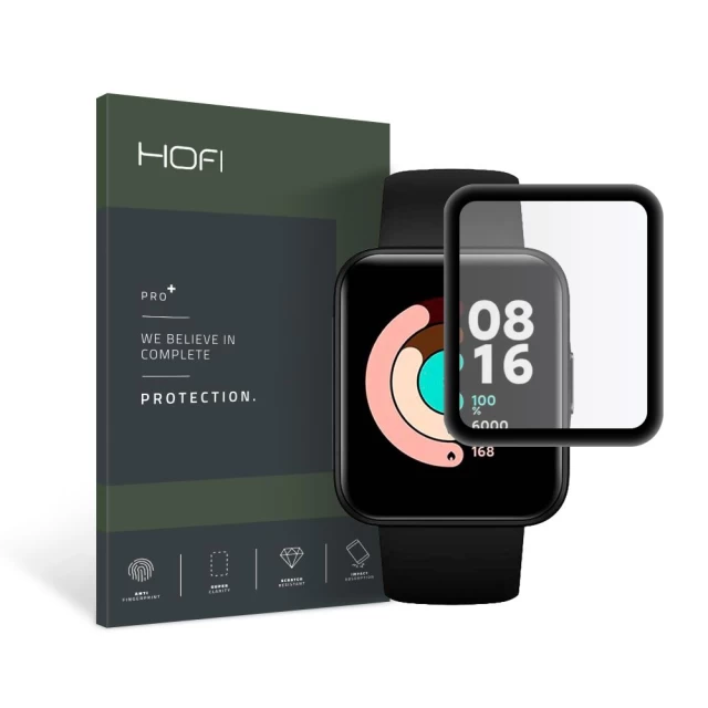 Захисне скло Hofi Hybrid Pro+ для Xiaomi Redmi Watch 2 Lite Black (9589046920233)
