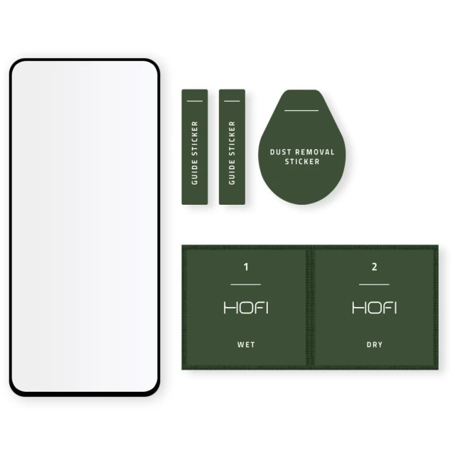 Защитное стекло Hofi Full Pro+ для Xiaomi Poco X3 Pro | X3 NFC Black (0795787714355)