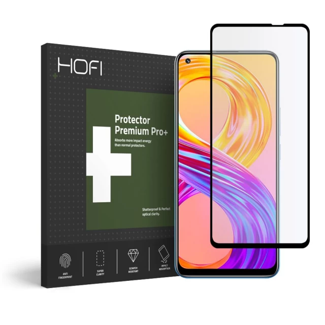 Захисне скло Hofi Glass Pro+ для Realme 8 | 8 Pro Black (6216990211225)