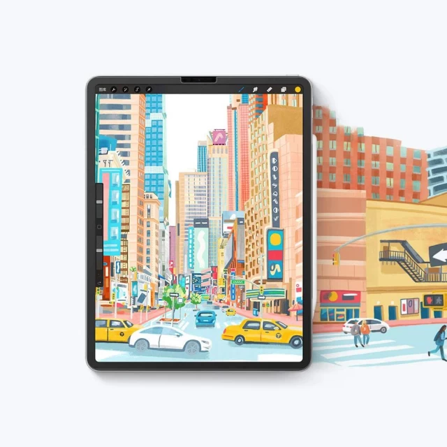 Защитная пленка Hofi Paper Pro+ (2 PCS) для iPad 10.2 (2019/2020/2021) Matte Clear (9490713929858)