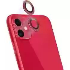 Захисне скло Usams для камери iPhone 11 Metal Camera Lens Glass Red (BH572JTT03)