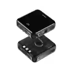 Портативное зарядное устройство Usams CD169 Mini PB61 10000mAh USB-A with USB-C | Lightning | microUSB cable Black (10KCD16901)
