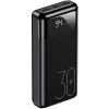 Портативний зарядний пристрій Usams PB38 Powerbank 18W 30000mAh 2xQC3.0/PD3.0 Black (30KCD10301)