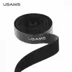 Органайзер для кабеля Usams ZB060 Velcro Cable Organizer 3m Black (ZB60ZD05)
