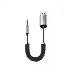 Аудіоадаптер Usams SJ504 Aluminum Alloy Audio Receiver BT5.0 USB-A to AUX Iron Grey (SJ504JSQ01)