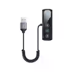 Аудиоадаптер Usams SJ503 Car Digital Display FM Wireless Audio Receiver BT5.0 Black (SJ503JSQ01)