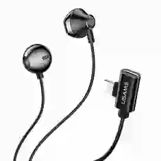 Наушники Usams SJ295 EP-32 Stereo Earphones with Lightning cable Black (HSEP3201)