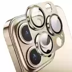 Защитное стекло Usams для камеры iPhone 12 Pro Camera Lens Glass Gold (BH704JTT03)