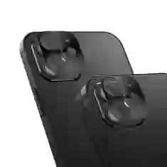 Защитное стекло Usams для камеры iPhone 12 mini Camera Lens Glass Black (BH706JTT01)