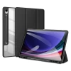 Чехол-книжка DUX DUCIS Toby Armored Flip для Samsung Galaxy Tab S9 FE 10.9 (X510 | X516) Black (6934913024577)