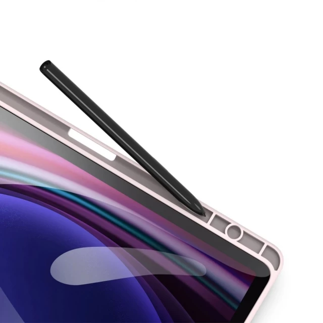 Чехол-книжка DUX DUCIS Toby Armored Flip для Samsung Galaxy Tab S9 FE 10.9 (X510 | X516) Pink (6934913024591)