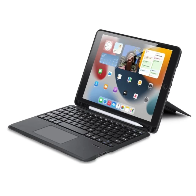 Чохол-клавіатура DUX DUCIS DK Series Bluetooth Keyboard Case для iPad 9/8/7 10.2 2021/2020/2019 | iPad Air 3 10.5 2019 | iPad Pro 10.5 2017 Black (693