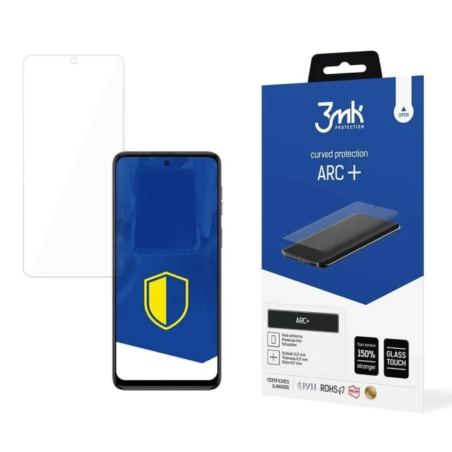 Захисне скло 3mk ARC Plus для Motorola Moto G54 | G54 Power Transparent (5903108538329)