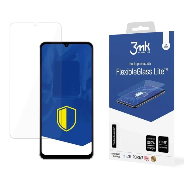 Защитное стекло 3mk FlexibleGlass Lite для Samsung Galaxy A05s (A057) Transparent (5903108543958)