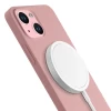 Чехол 3mk Hardy Silicone MagCase для iPhone 15 Plus Pink with MagSafe (5903108538954)