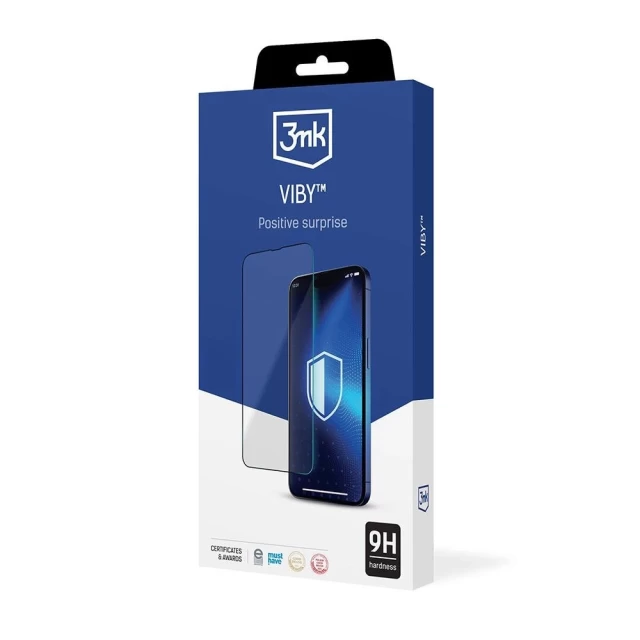 Защитное стекло 3mk VibyGlass для iPhone 15 Transparent (5903108539906)
