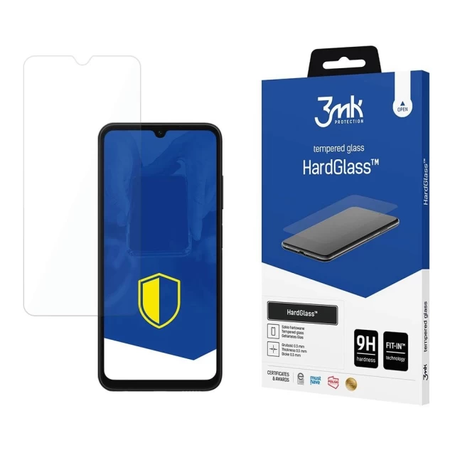 Защитное стекло 3mk HardGlass для Samsung Galaxy A05s (A057) Transparent (5903108544047)