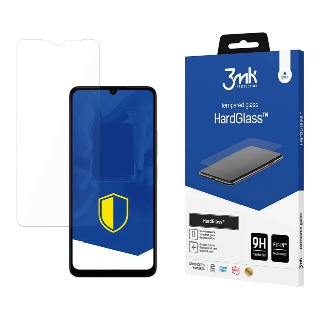 Захисне скло 3mk HardGlass для Xiaomi Redmi 13C | Poco C65 Transparent (5903108544597)