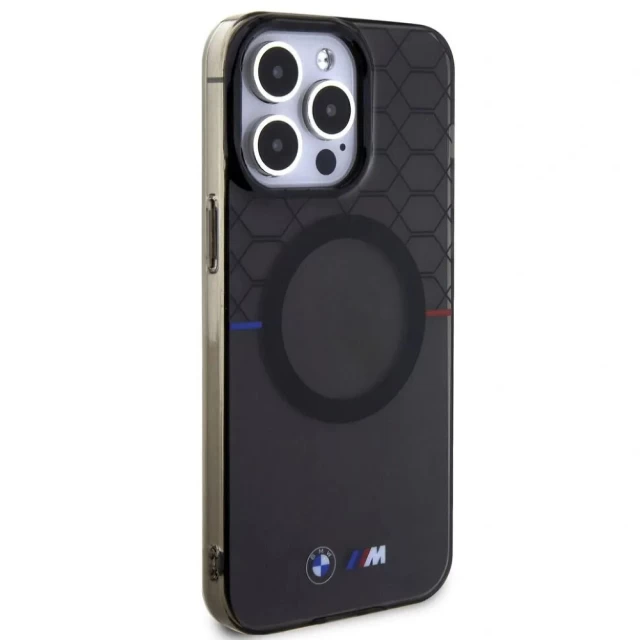 Чехол BMW Pattern для iPhone 13 Pro Max Grey with MagSafe (BMW000760-0)