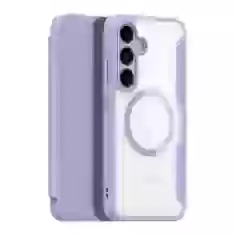 Чохол-книжка DUX DUCIS Skin X Pro для Samsung Galaxy S24 (S921) Purple with MagSafe (6934913021644)