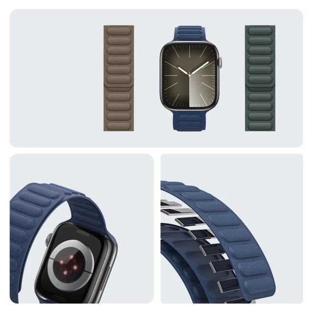 Ремінець DUX DUCIS BL Magnetic Strap для Apple Watch 49 | 45 | 44 | 42 mm Blue (6934913023815)