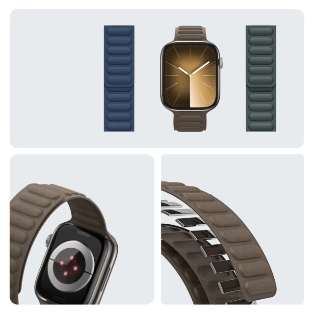 Ремешок DUX DUCIS BL Magnetic Strap для Apple Watch 41 | 40 | 38 mm Dark Gray (6934913023778)