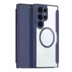 Чехол-книжка DUX DUCIS Skin X Pro для Samsung Galaxy S24 Ultra (S928) Blue with MagSafe (6934913021699)