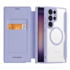 Чехол-книжка DUX DUCIS Skin X Pro для Samsung Galaxy S24 Ultra (S928) Purple with MagSafe (6934913021705)