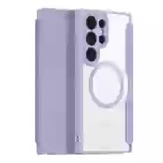 Чохол-книжка DUX DUCIS Skin X Pro для Samsung Galaxy S24 Ultra (S928) Purple with MagSafe (6934913021705)