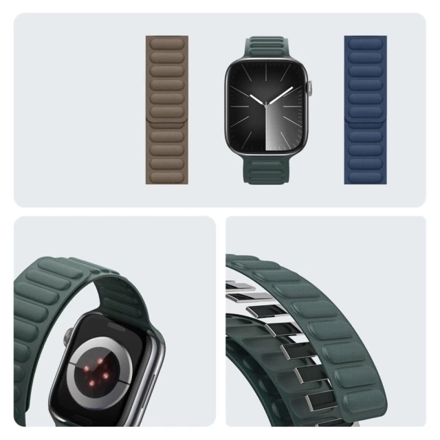 Ремешок DUX DUCIS BL Magnetic Strap для Apple Watch 49 | 45 | 44 | 42 mm Green (6934913023792)